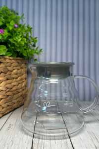 Чайник скляний прозорий Клауд Кемекс 500 мл (60980)