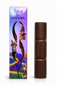 Шоколадний батончик Goluba Sweets Фіфочка зі смаком фундука 32г*15 шт (61308)