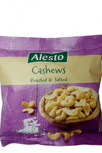 Орехи кешью Alesto Cashew Roasted & Salted жареные и соленые 150 г (59470)