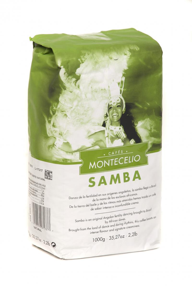 Кава Montecelio Samba зерно 1 кг (1632)