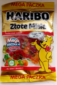 Конфеты Haribo Zlote Misie Желейные Мишки 240 г (58004)