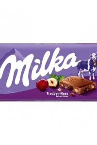 Шоколад Milka Raisins & Nuts 100г (58002)