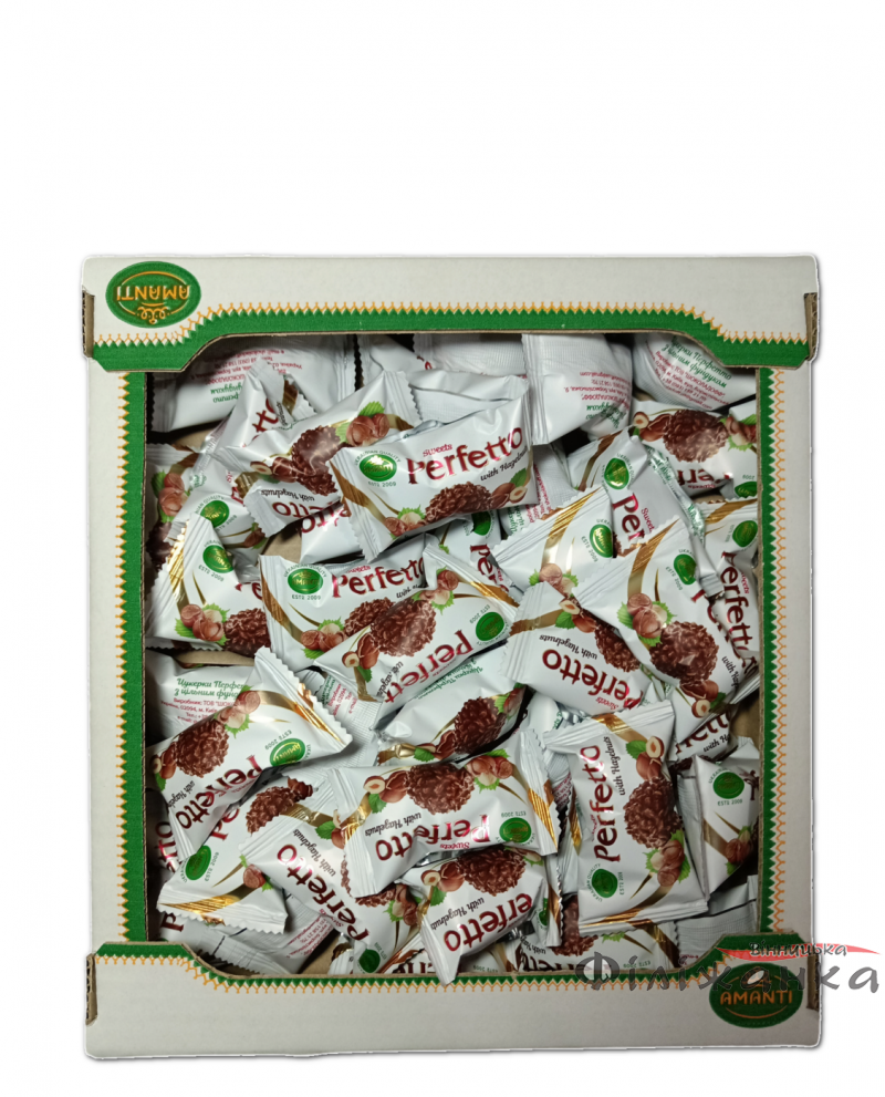 Конфеты Perfetto с цельным фундуком 500 г (55271)