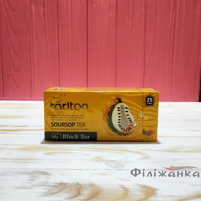 Чай Tarlton черный  Саусеп 25 шт*2 г (56823)
