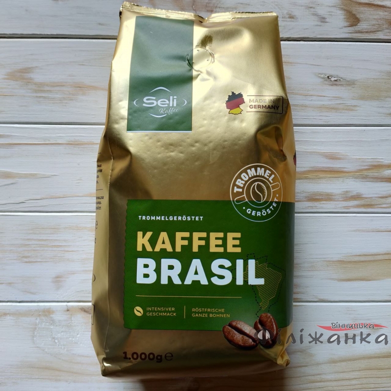 Кава Seli Brasil зерно 1 кг (57063)