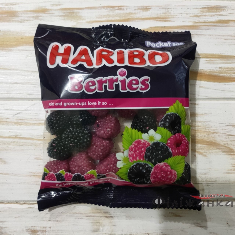 Haribo Berries желейные конфеты 100 г (57751)
