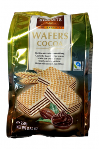 Вафлі Feiny Biscuits з какао-кремовою начинкою 250 г (60908)