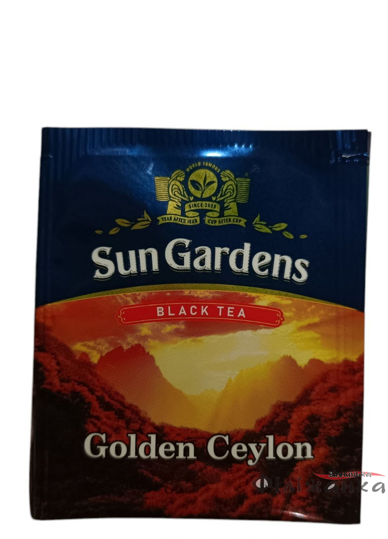 Чай Sun Gardens Golden Ceylon черный 100 пакетиков (60056)