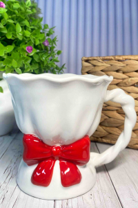 Чашка-кубок Красный Бант 450 мл (60779)