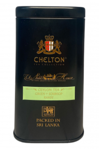 Чай Chelton Бдагородний Дім зелений з Саусепом в металевій банці 100 г (60211)