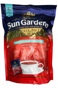 Чай Sun Gardens English Breakfast чорний 100 пакетиків (60965)