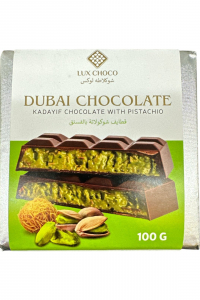 Дубайський шоколад Кадаїф з фісташкою 100гр (61007)