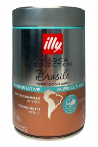 Кава illy Brazil Cerrado Mineiro 250 г мелена в металевій банці (61020)