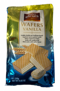 Вафлі Feiny Biscuits з ванільною начинкою 250 г (61004)