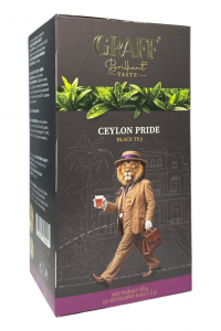 Чай Graff чорний Гордість Цейлону 20 пакетиків по 2 г (61032)