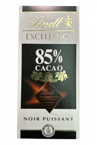 Шоколад Lindt чорний 85% 100г (61048)