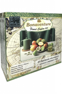 Чай Bonaventure зеленый микс с фруктовыми вкусами 60 пакетиков (61086)