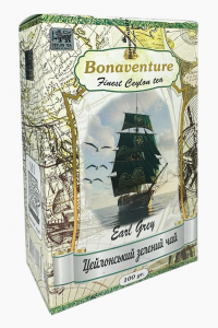 Чай Bonaventure зеленый Earl Grey с бергамотом100г (61085)