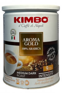 Кава Kimbo Aroma Gold 100% арабіка мелена ж/б 250 г (58935)
