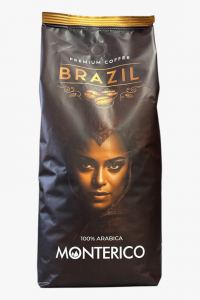 Кава Monterico Brazil 100% арабіка зерно 1 кг (61054)