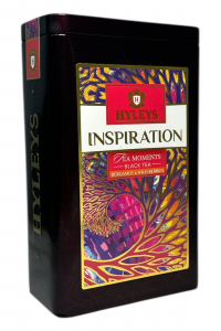 Чай Hyleys Inspiration Натхнення чорний цейлонський крупнолистовий з бергамотом та ягодами в металевій банці 80 г (60282)