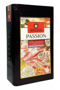Чай Hyleys Passion зелений крупнолистовий з шматочками маракуйї та манго в металевій банці 80 г (60285)
