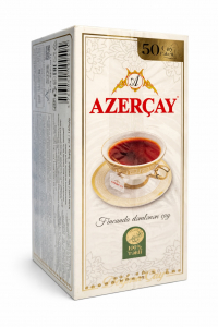 Чай Azercay чорний з ароматом бергамоту в пакетиках 50 шт (60491)