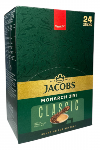 Кава Jacobs Monarch Classic 3в1 в стіках 24 х 15 г (53152)