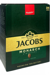 Кава Jacobs Monarch розчинна в стіках 26 х 1,8 г (443)