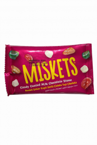 Драже Miskets різнокольорове каміння у молочному шоколаді 24шт*20 г(61201)