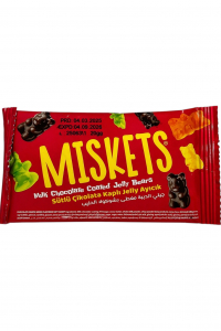 Желейные мишки Miskets в молочном шоколаде 24шт*20г (61198)