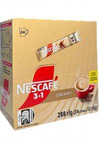 Кофе Nescafe Creamy 3в1 в стиках 24 шт х 12 г (490)
