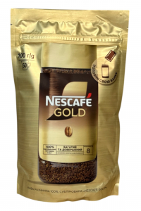 Кава Nescafe Gold розчинна сублімована 100 г (58618)