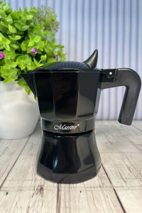Гейзерная кофеварка Maestro Espresso Mocha алюминиевая 120 мл 3 чашки (59475)