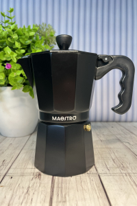 Гейзерна кавоварка Maestro Espresso Mocha алюмінєва 300 мл 6 чашок (59619)