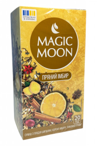 Чай Magic Moon Имбирь со специями смесь корицы,шиповника, имбиря и цедры лимона  20 пакетиков (60309)
