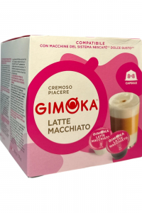 Кава Gimoka Dolce Gusto Latte Macchiato 16 капсул (58785)