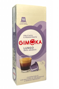 Кофе Gimoka Lungo Arabica 100% 10 капсул (58783)
