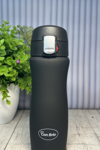 Термокружка Сon Brio 420 мл чорна (58526)