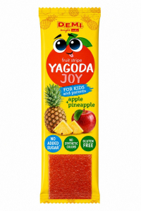 Пастила фруктова DEMI YAGODA JOY з соком ананаса 40 шт * 15 г (61334)