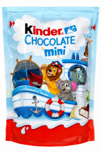 Шоколад Kinder Chocolate mini 120 г (61215)