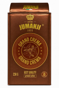 Кава Jumanji Grand Crema мелена 250 г (61388)