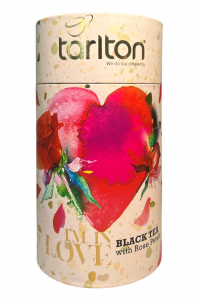 Чай Tarlton Rose Petals чорний цейлонський зі смаком троянди 100 г (61421)
