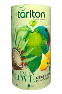 Чай Tarlton Pina Colada зелений цейлонський зі смаком кокосу та ананасу 100 г (61424)