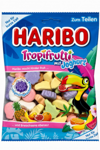Цукерки желейні Haribo TropiFrutti Joghurt 160г (61453)