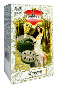 Чай Gabby's зелений цейлонський з саусепом 100 г (836)