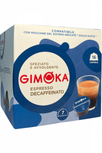 Кава Gimoka Dolce Gusto Decaffeinato 16 капсул (61489)