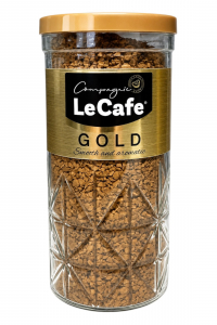 Кава Le Cafe Gold розчинна сублімована у склянці 100 г (61504)