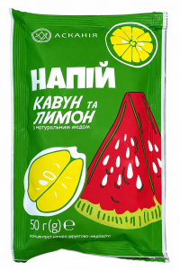 Чай Ascania концентрований Кавун та Лимон з натуральним медом 12 шт/уп (61513)