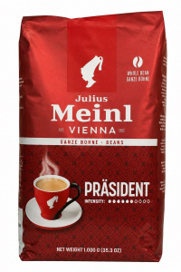 Кава Julius Meinl Prasident зерно 1кг (61576)